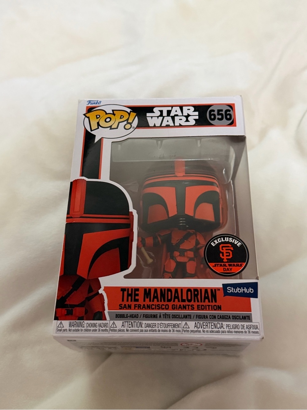 New San Francisco Giants SGA Star Wars Mandalorian Funko Pop SF Giants 9/9/23